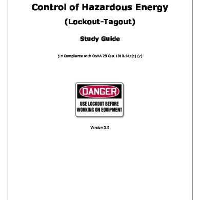 Lockout-Tagout - Study Guide [PDF] | Documents Community Sharing